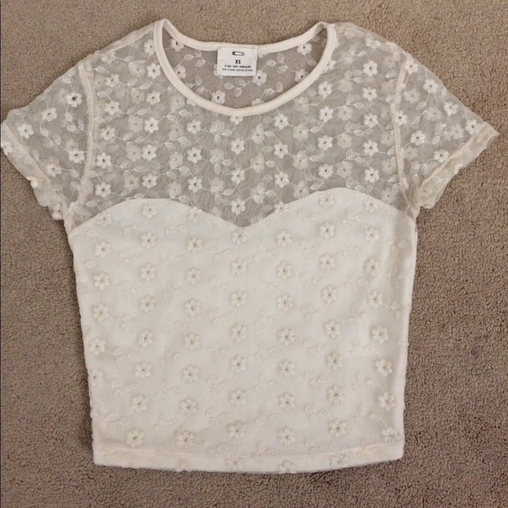 Pins and Needles crop top